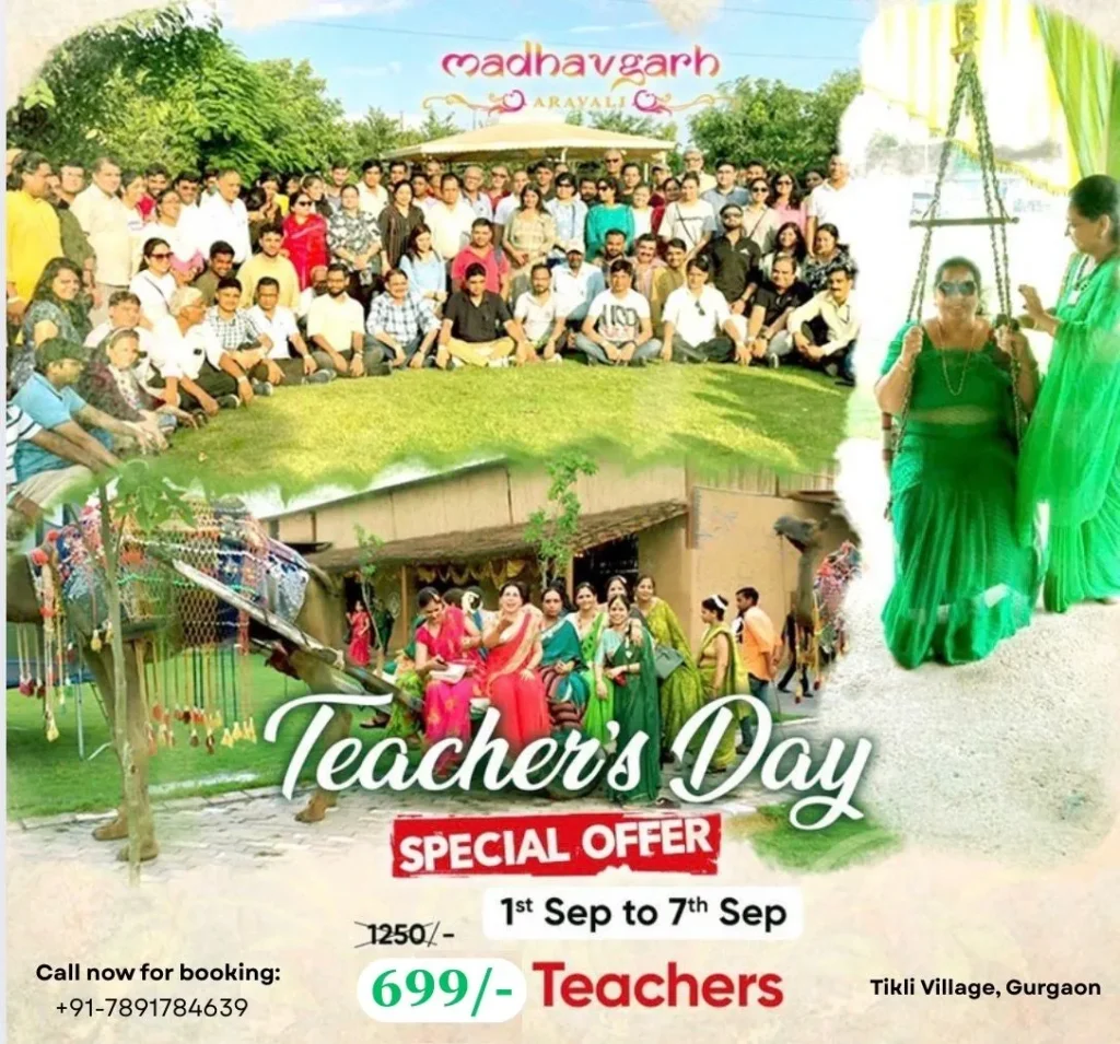 Madhavgarh farms teachers day outing