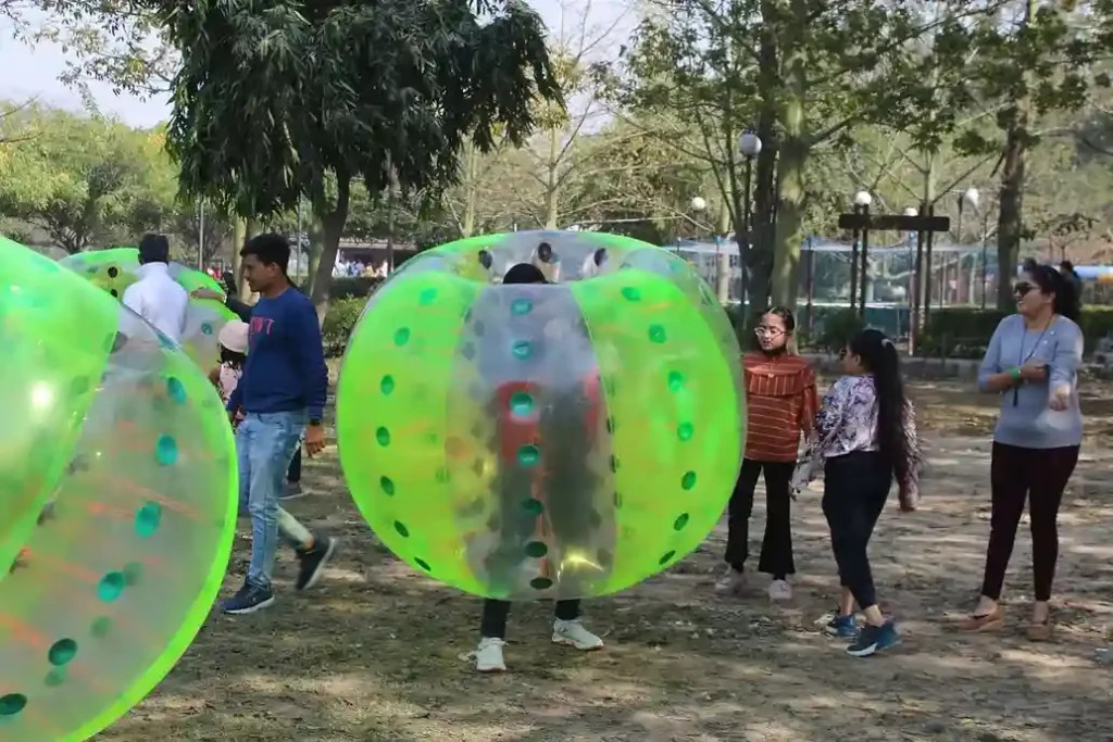 Body Zorbing eod school trip