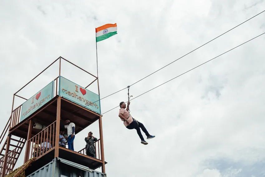 MadhavGarh Farm Zipline