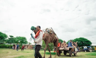 MadhavGarh Farm camel ride