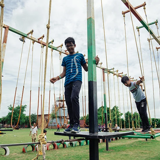School picnic at Madhavgarh Farms